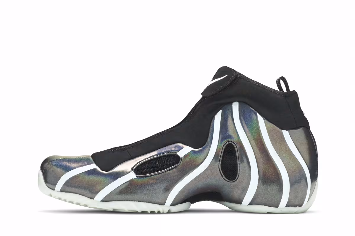 Nike Air Flightposite Topaz Mist, view 4