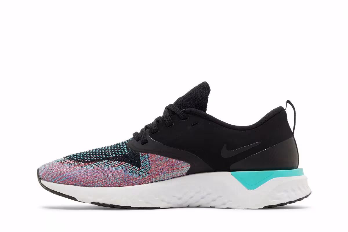 Nike Women's Odyssey React Flyknit 2 Ember Jade, view 4