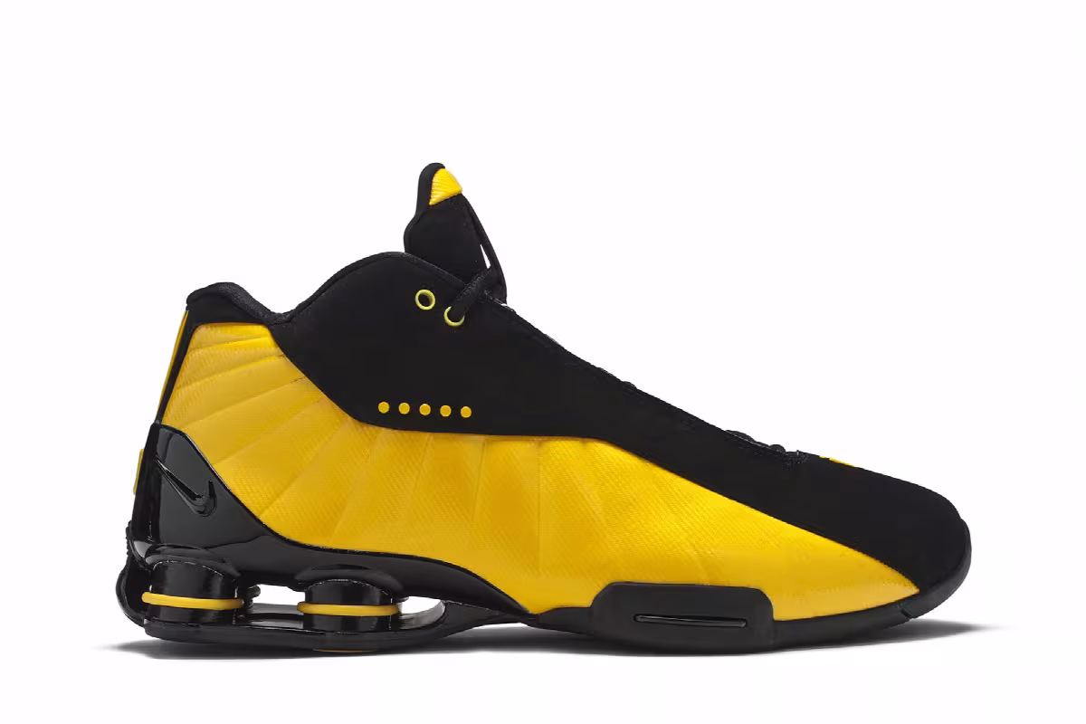 Nike Shox BB4 Metallic Gold, view 2