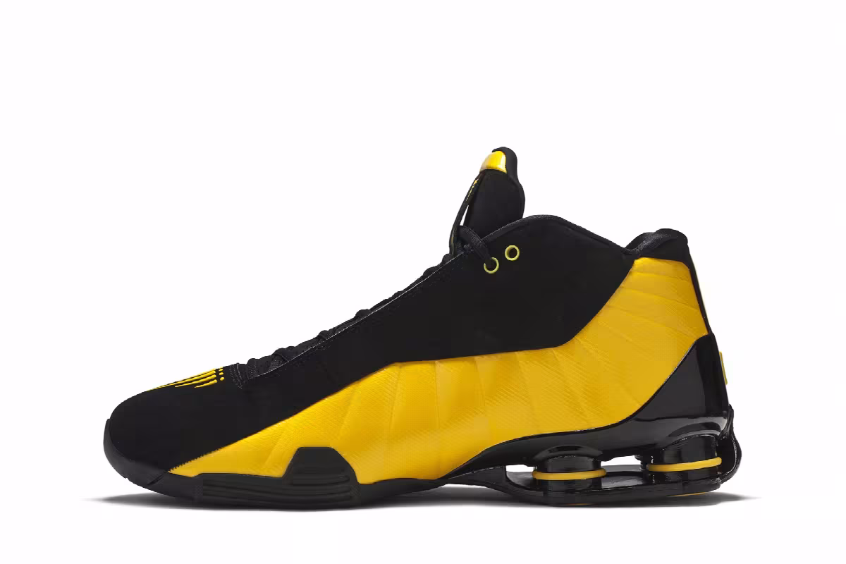 Nike Shox BB4 Metallic Gold, view 4