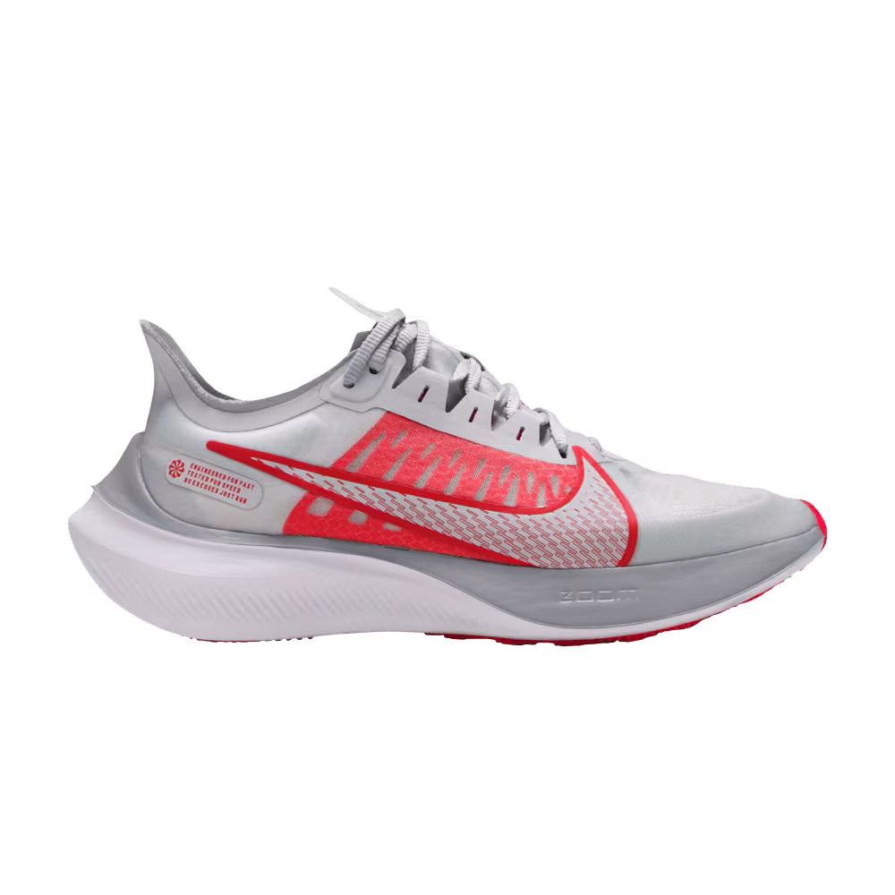 Nike Women's Zoom Gravity Pure Platinum Red Orbit