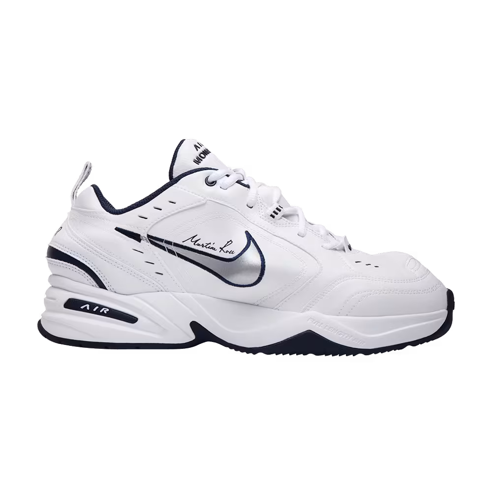 Martine Rose x Nike Air Monarch IV White Navy