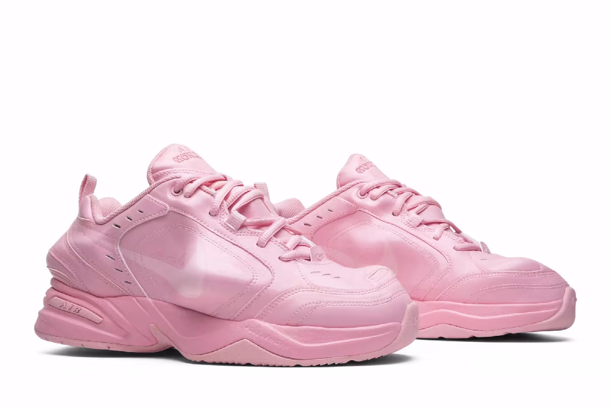 Martine Rose x Nike Air Monarch IV Soft Pink, view 9