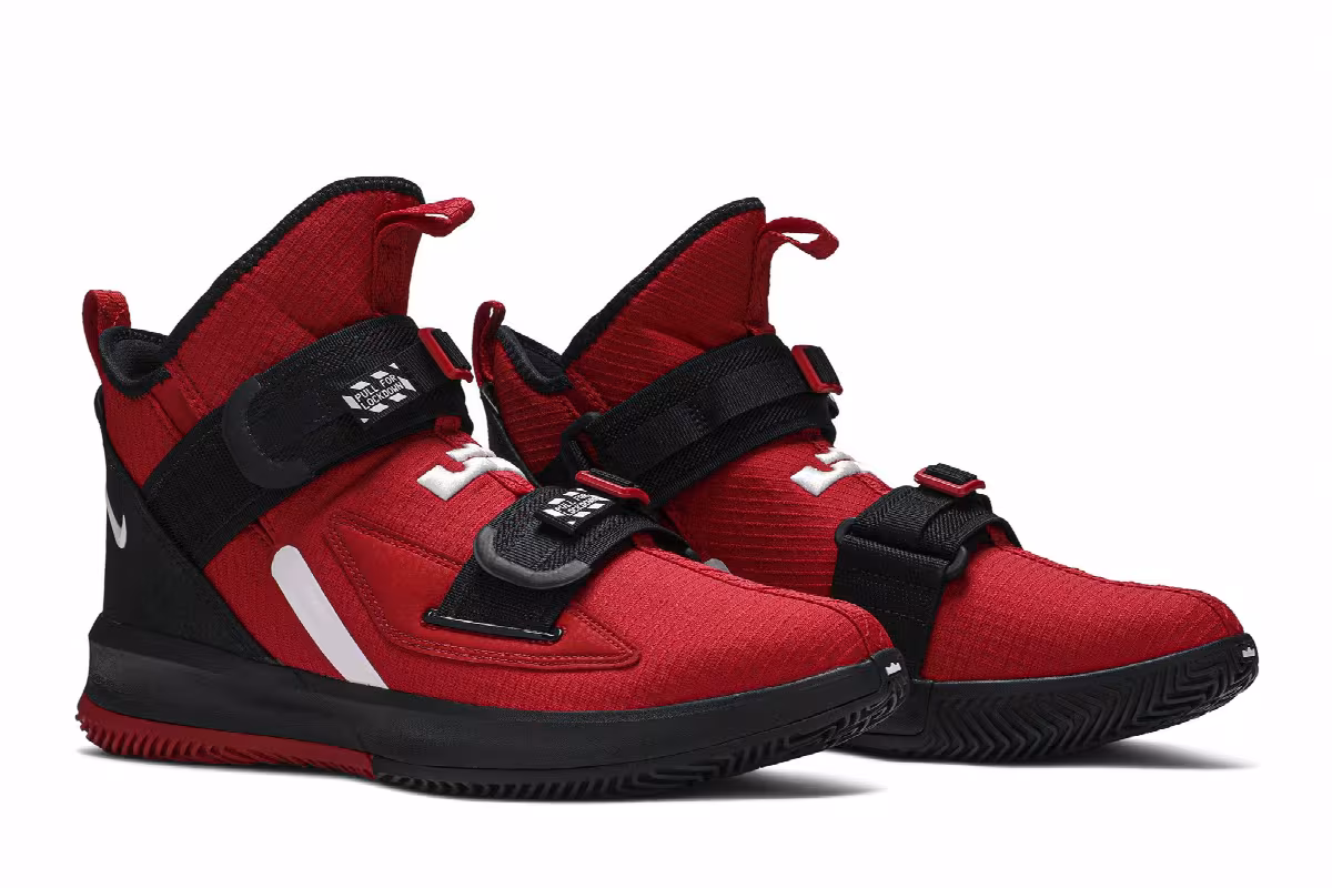 Nike LeBron Soldier 13 SFG University Red, view 9