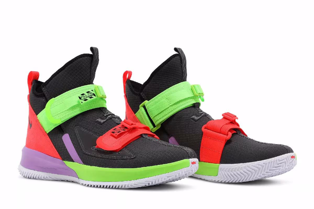 Nike LeBron Soldier 13 Thunder Grey, view 9