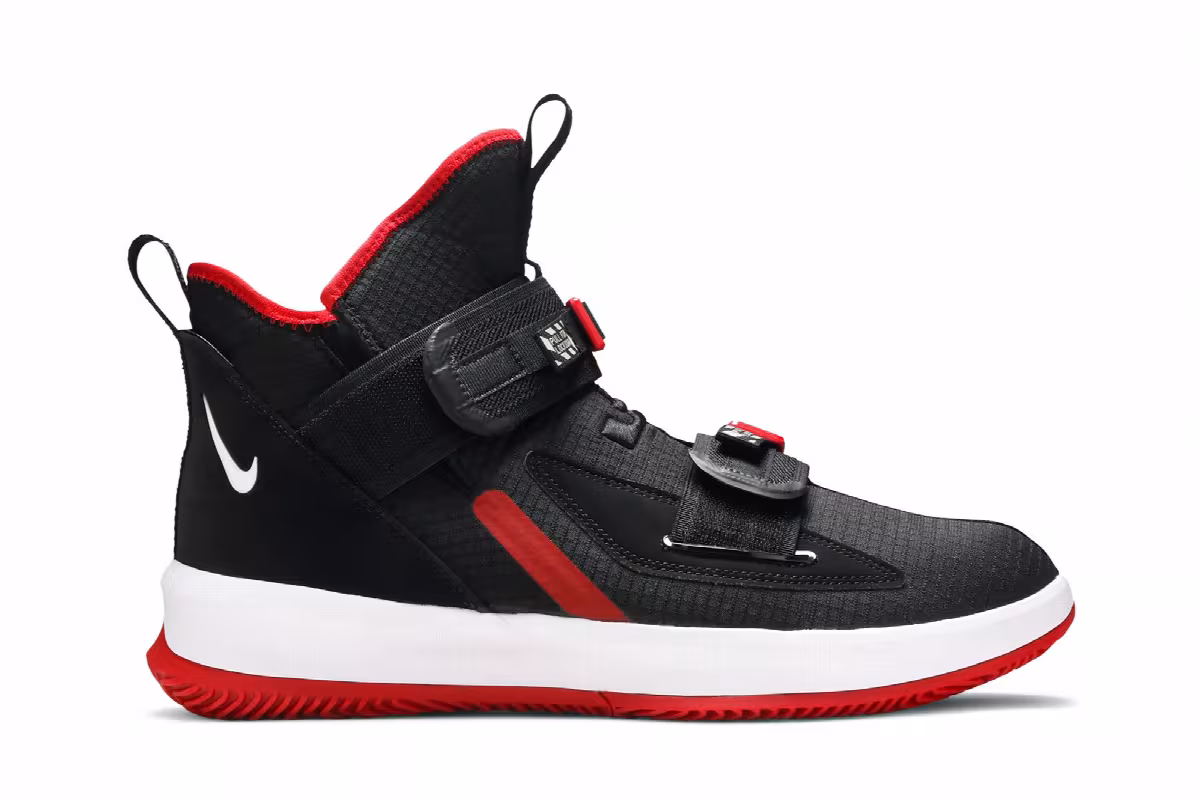 Nike LeBron Soldier 13 Bred, view 2