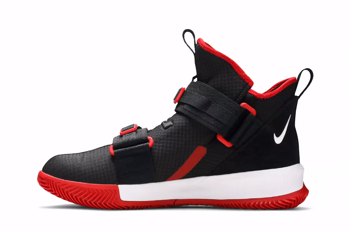 Nike LeBron Soldier 13 Bred, view 4