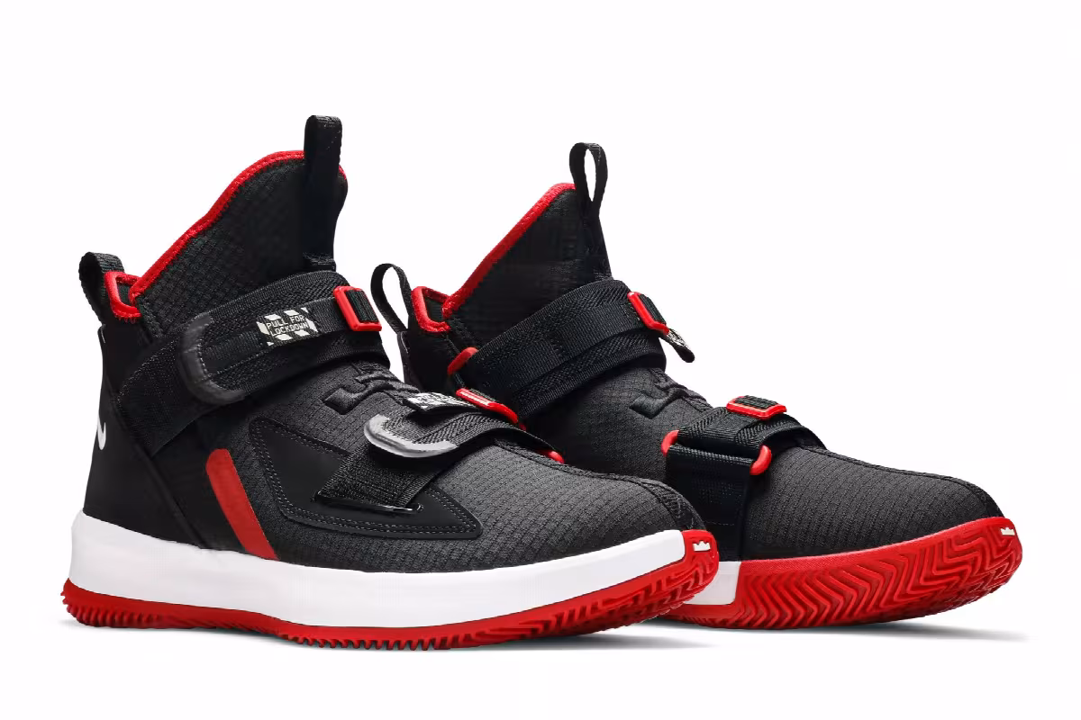 Nike LeBron Soldier 13 Bred, view 9