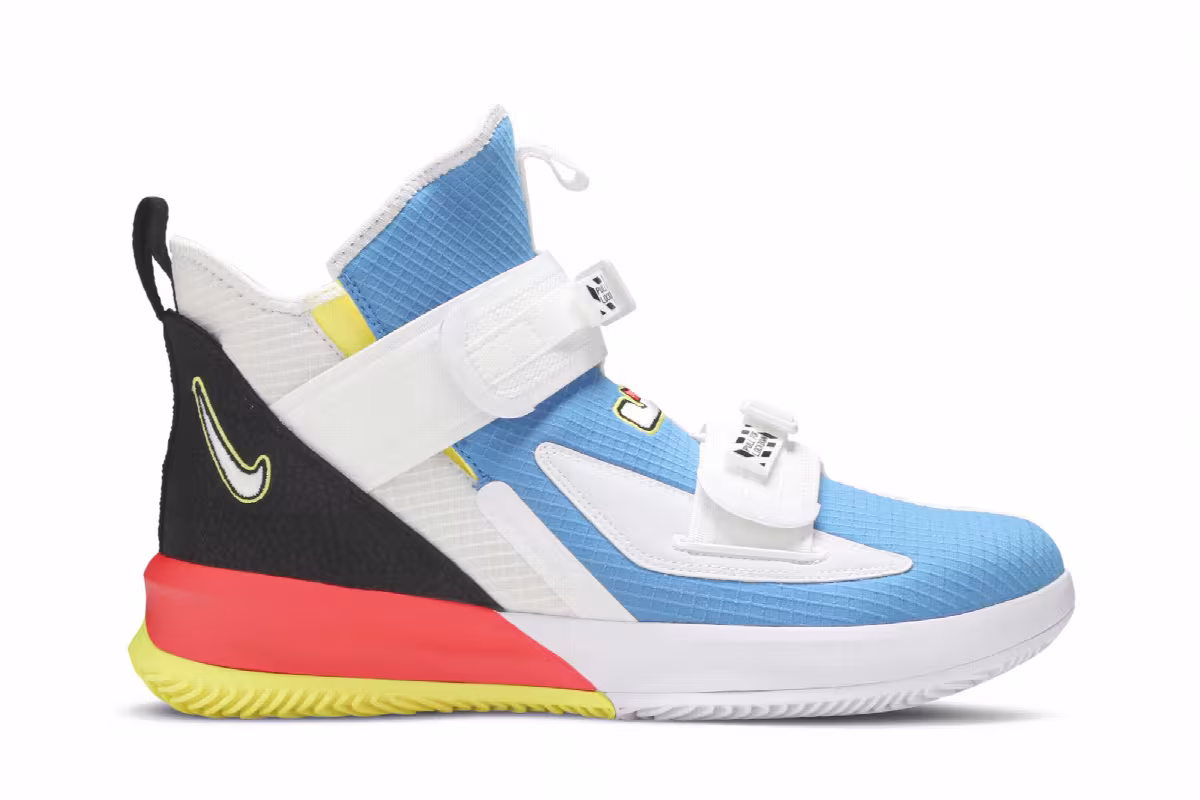Nike LeBron Soldier 13 Light Photo Blue Crimson, view 2