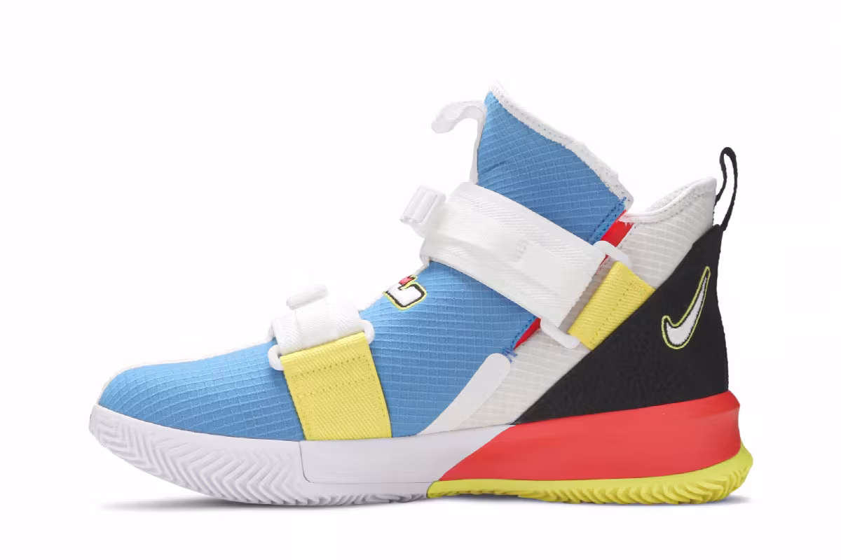 Nike LeBron Soldier 13 Light Photo Blue Crimson, view 4