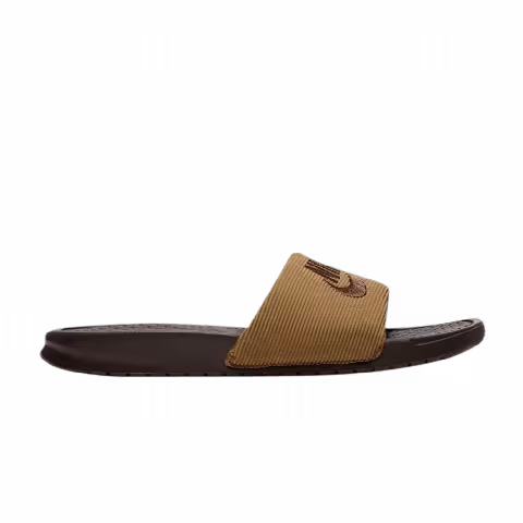Nike Benassi JDI SE Leather 'Baroque Brown'