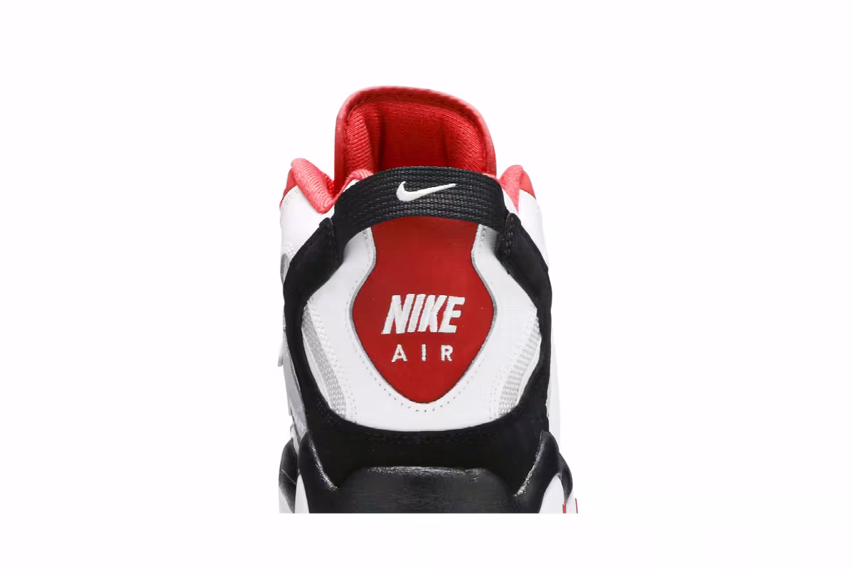 Nike Air Barrage Mid University Red, view 8