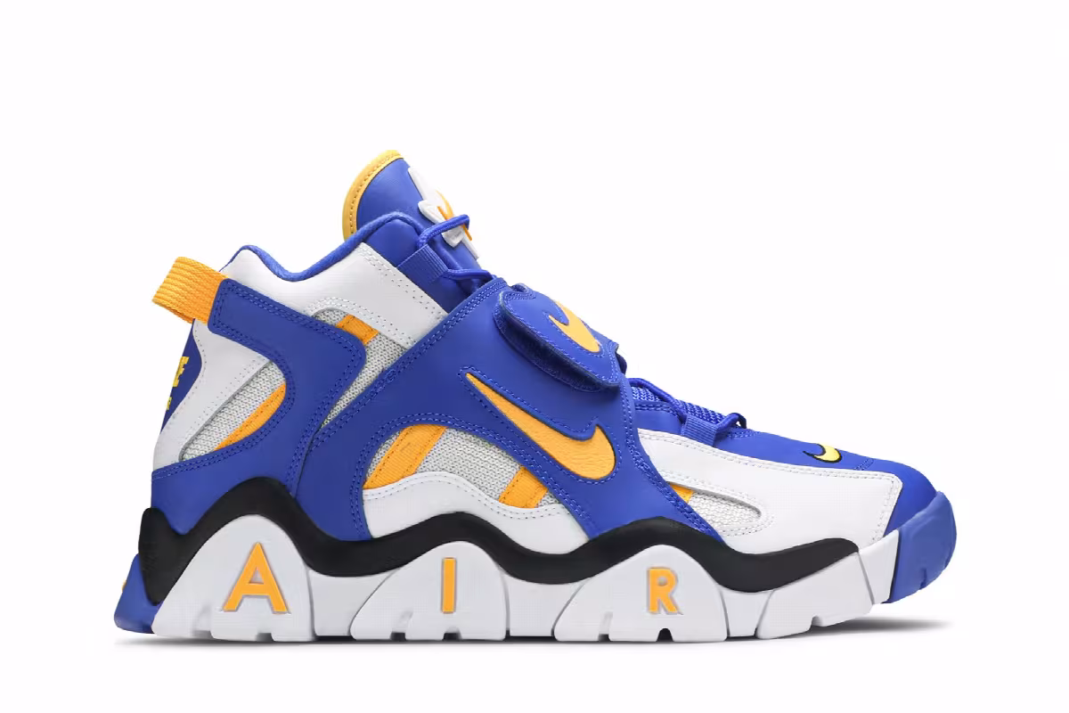 Nike Air Barrage Mid Racer Blue, view 2