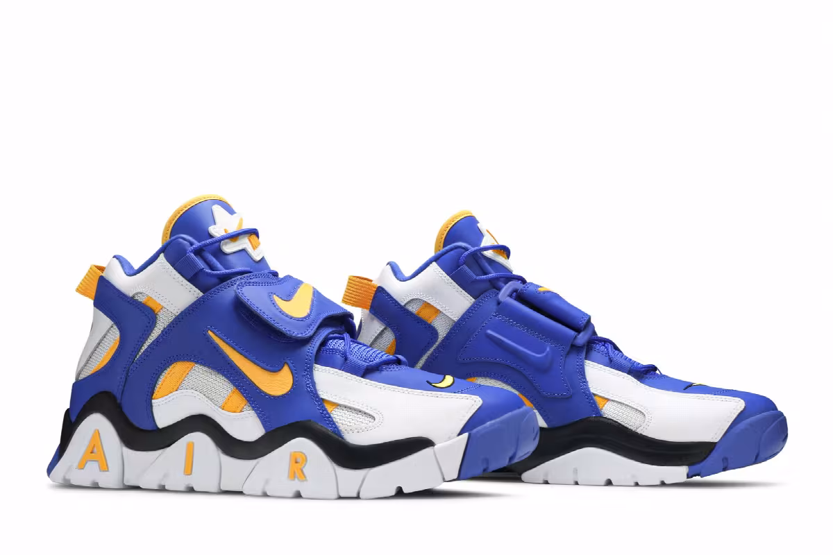 Nike Air Barrage Mid Racer Blue, view 9