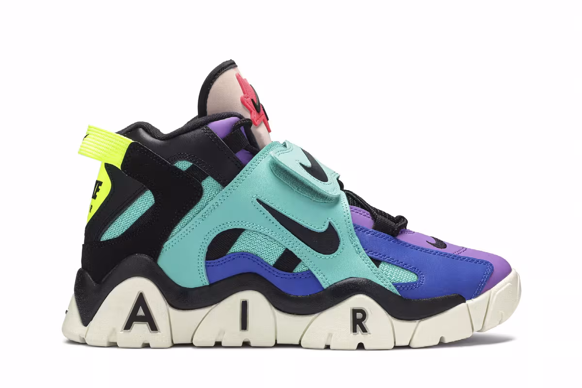 Atmos x Nike Air Barrage Mid Pop The Street, view 2