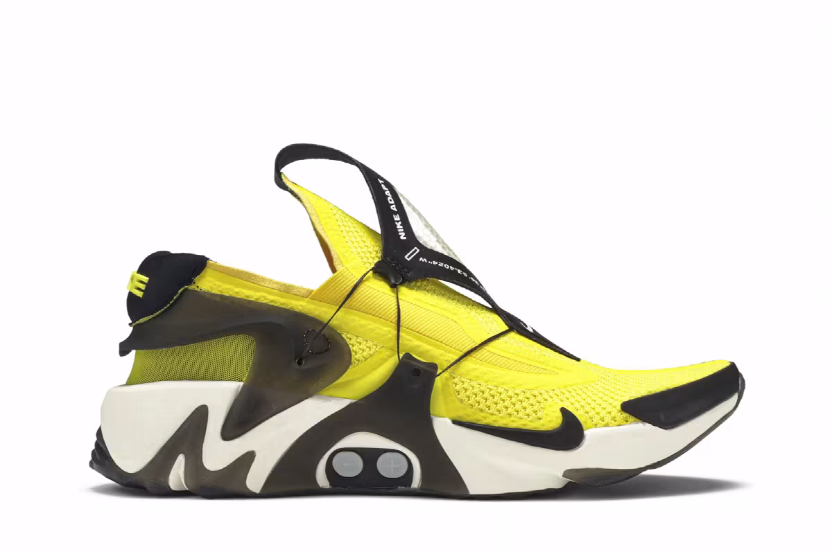 Nike Adapt Huarache Opti Yellow, view 2