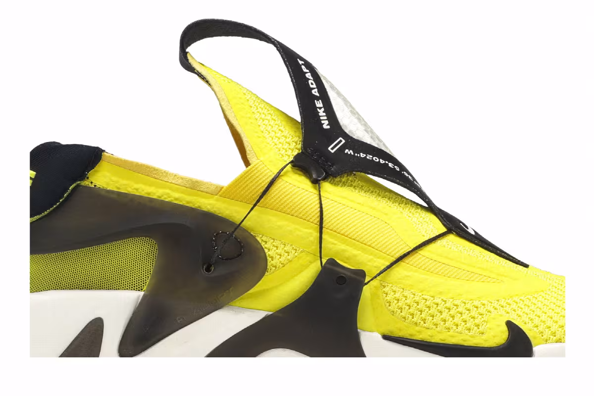 Nike Adapt Huarache Opti Yellow, view 3