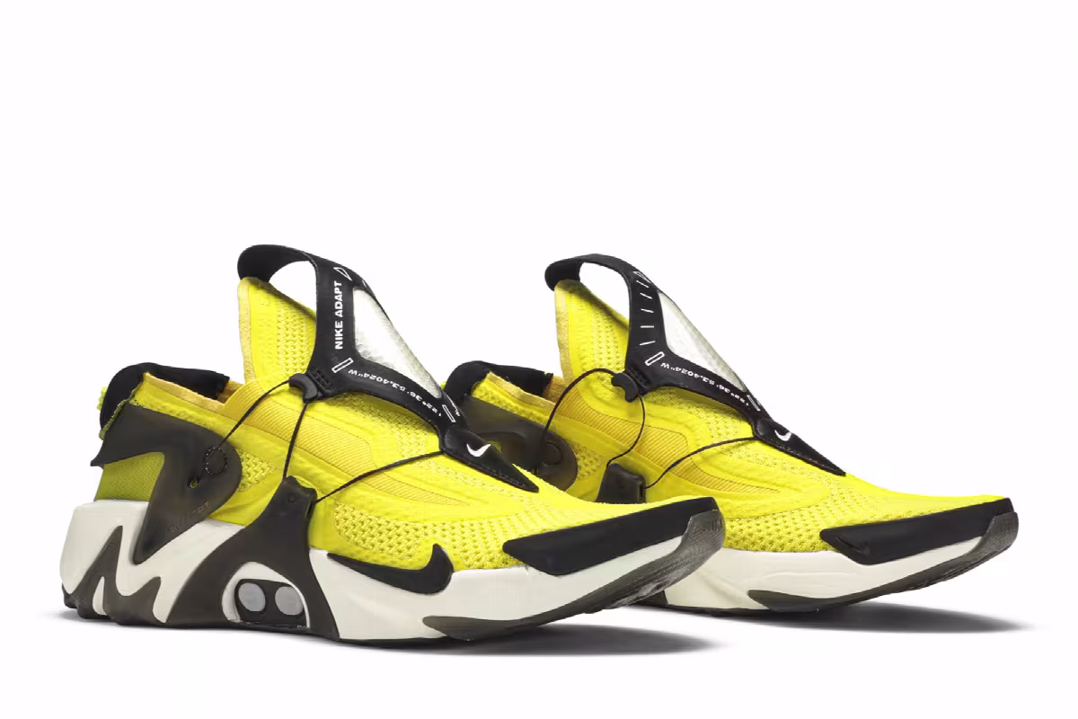 Nike Adapt Huarache Opti Yellow, view 9