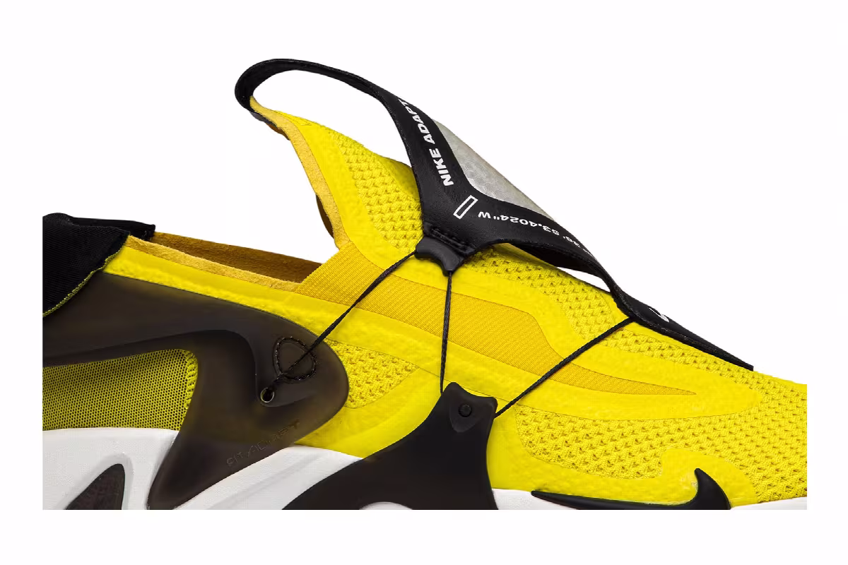 Nike Adapt Huarache Opti Yellow, view 3
