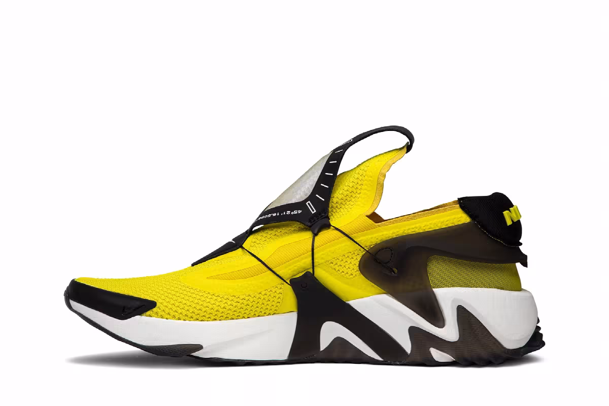 Nike Adapt Huarache Opti Yellow, view 4