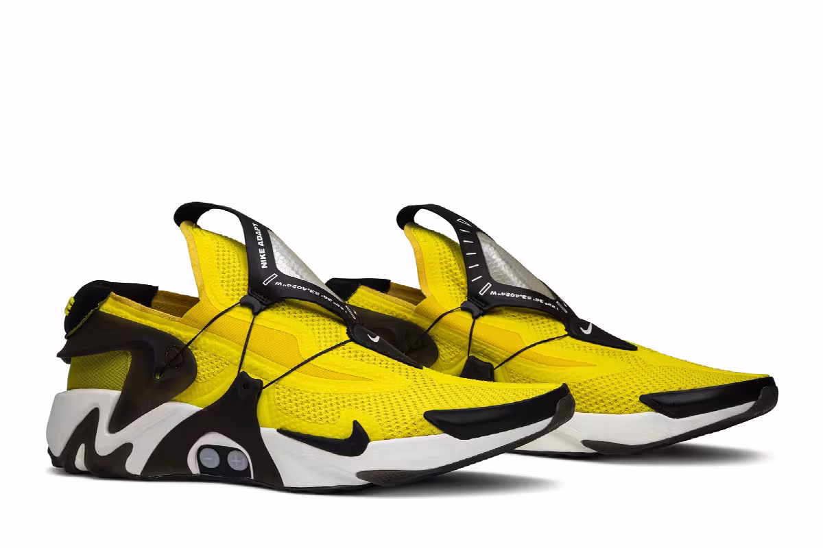 Nike Adapt Huarache Opti Yellow, view 9