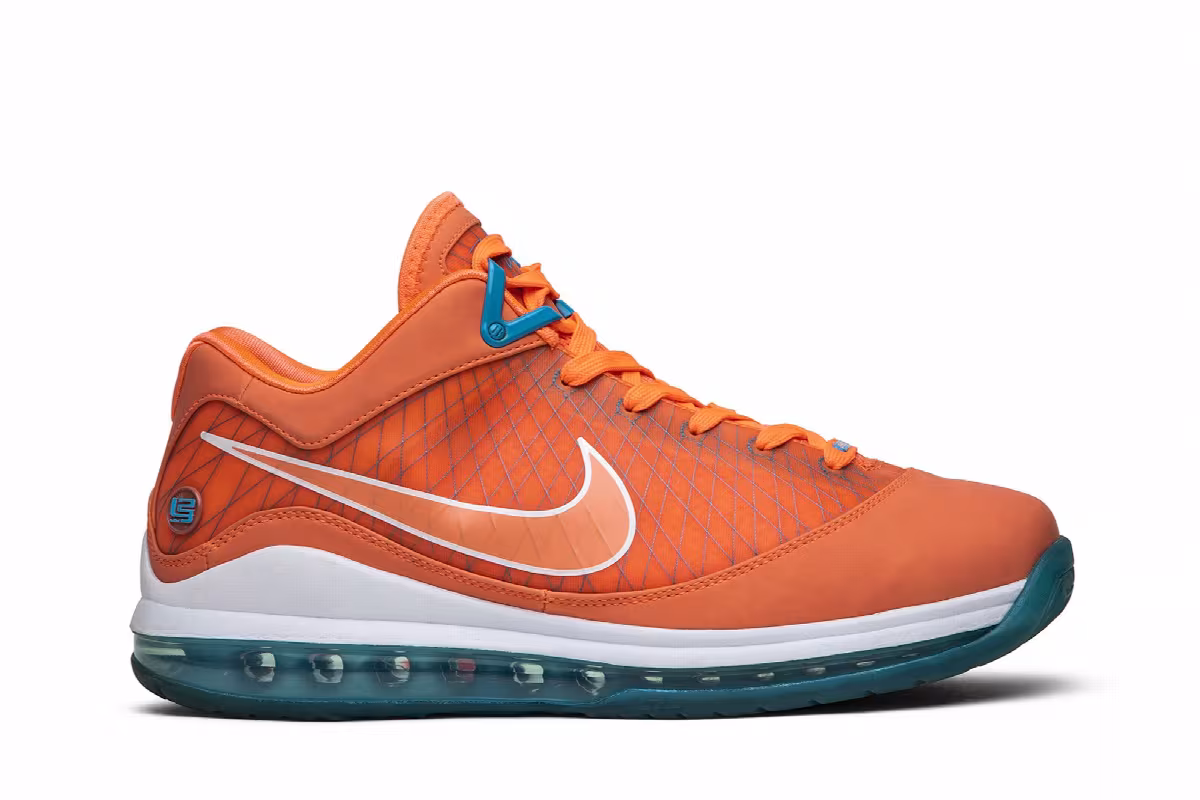Nike Air Max LeBron 7 Low Miami Dolphins, view 2
