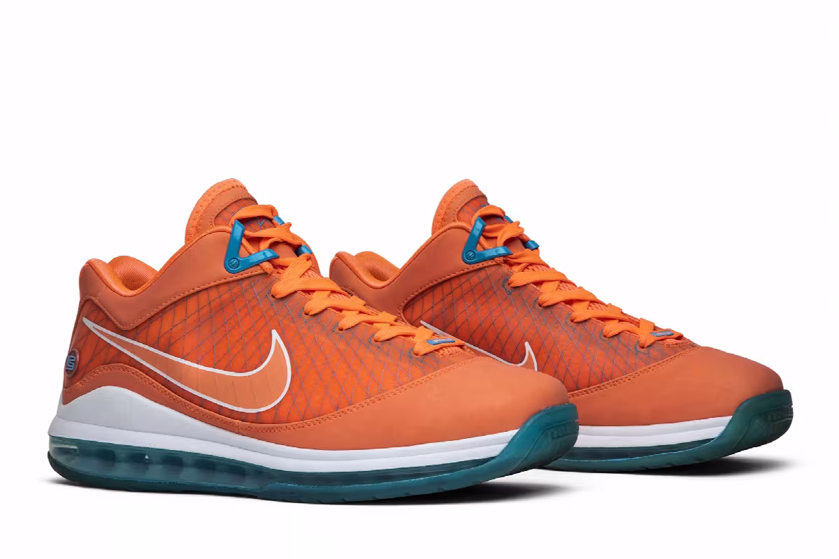 Nike Air Max LeBron 7 Low Miami Dolphins, view 9