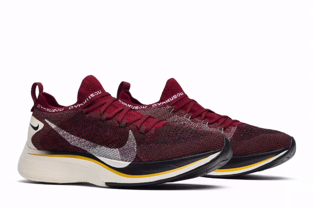 Gyakusou x Nike Zoom VaporFly 4% Flyknit Team Red, view 9