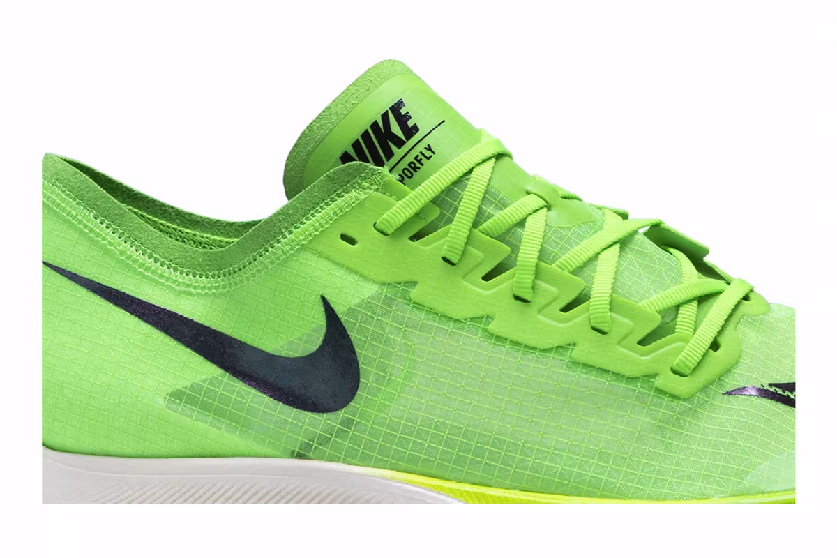 Nike ZoomX Vaporfly NEXT% Electric Green, view 3