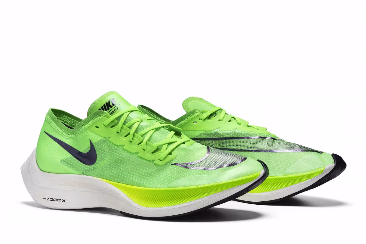 Nike ZoomX Vaporfly NEXT% Electric Green, view 9