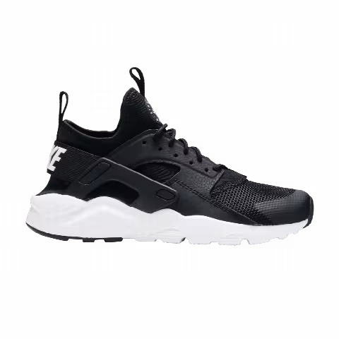 Nike Air Huarache Run Ultra Low GS 'Black White'