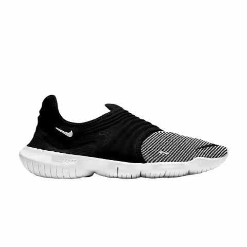 Nike Free RN Flyknit 3.0 'Black White'