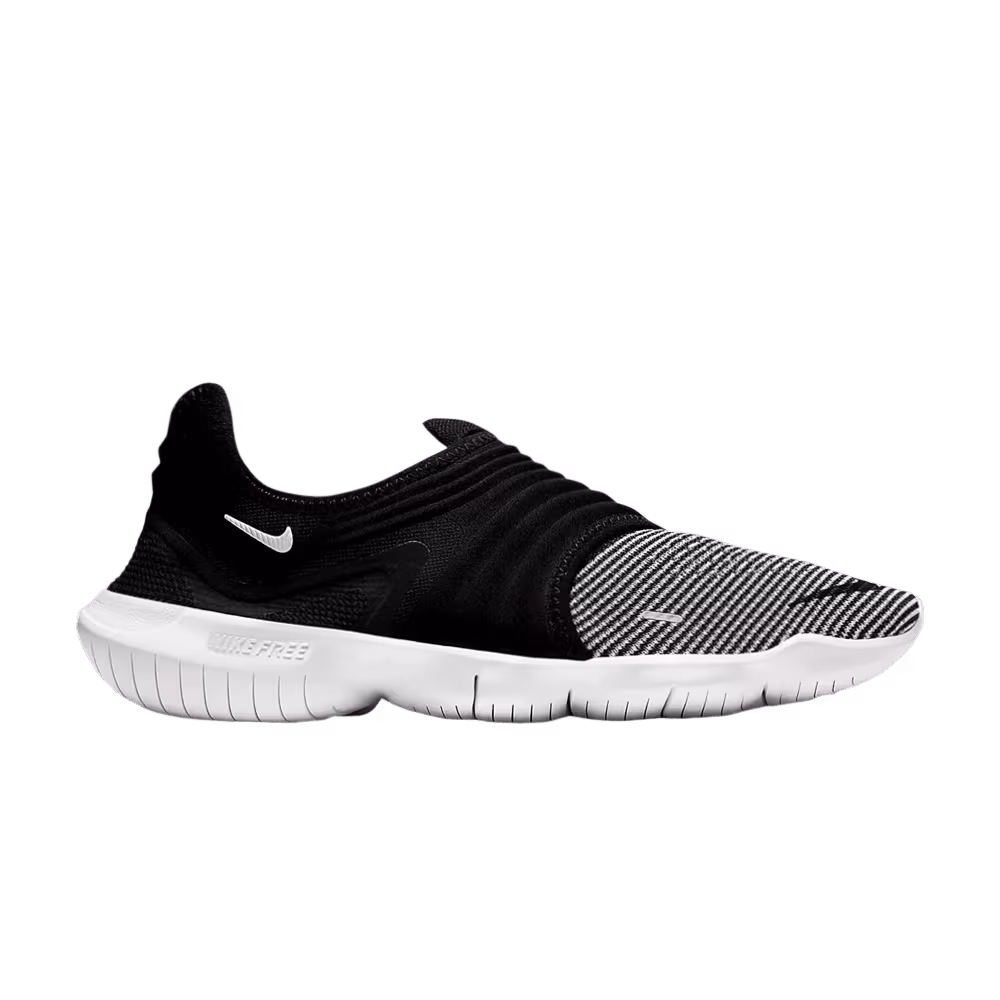 Nike Free RN Flyknit 3.0 Black White