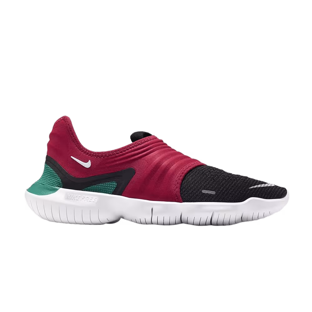 Nike Free RN Flyknit 3.0 Gym Red Black