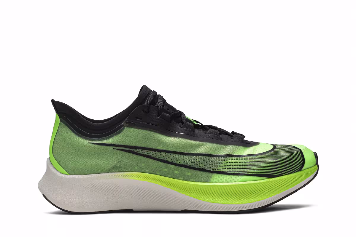 Nike Zoom Fly 3 Electric Green, view 2