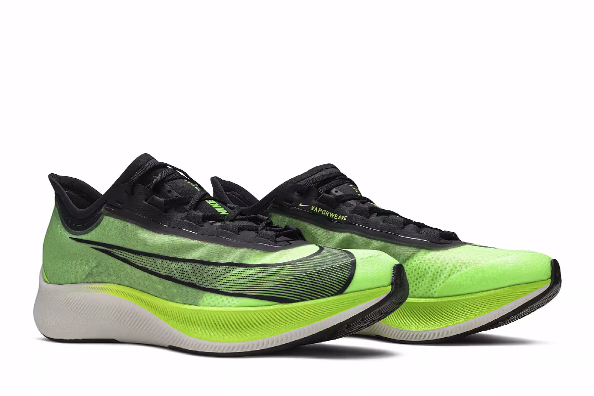 Nike Zoom Fly 3 Electric Green, view 9