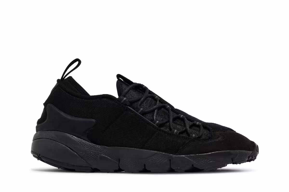 Comme des Garçons x Nike Air Footscape NM Black, view 2