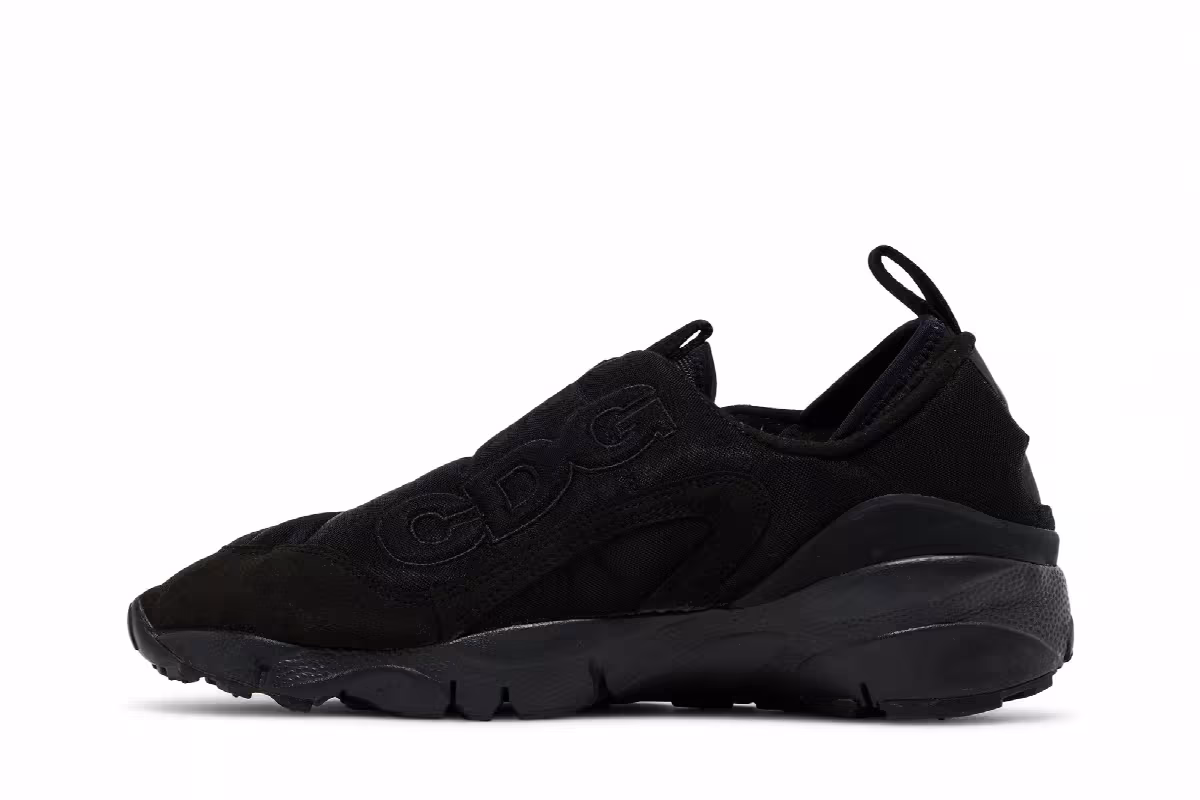 Comme des Garçons x Nike Air Footscape NM Black, view 4