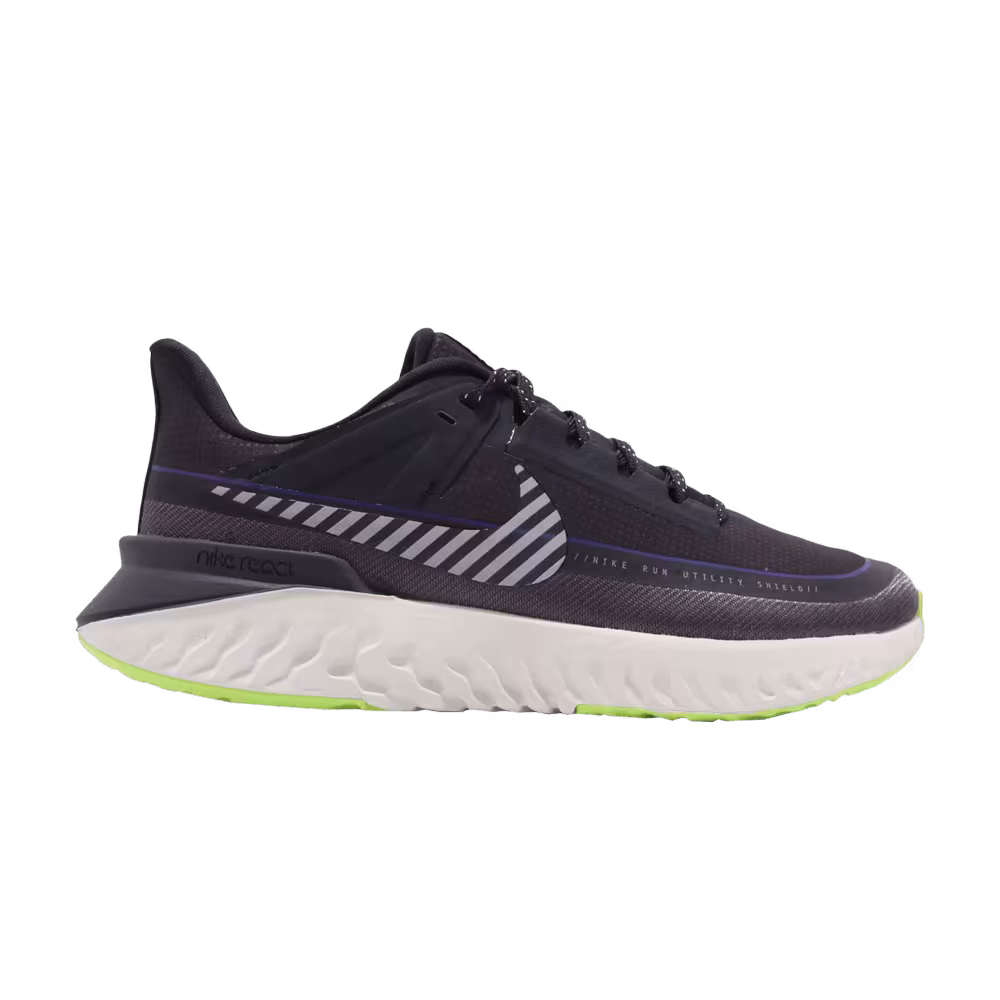 Nike Women's Legend React 2 Shield Oil Grey