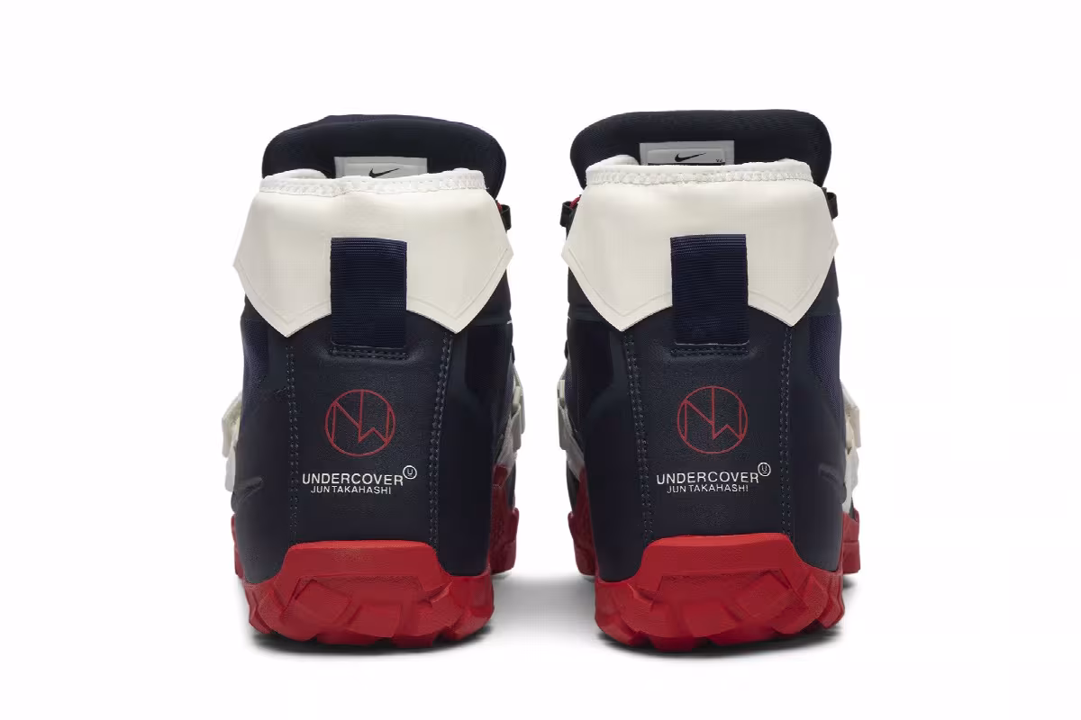 Undercover x Nike SFB Mountain Obsidian Red, view 7