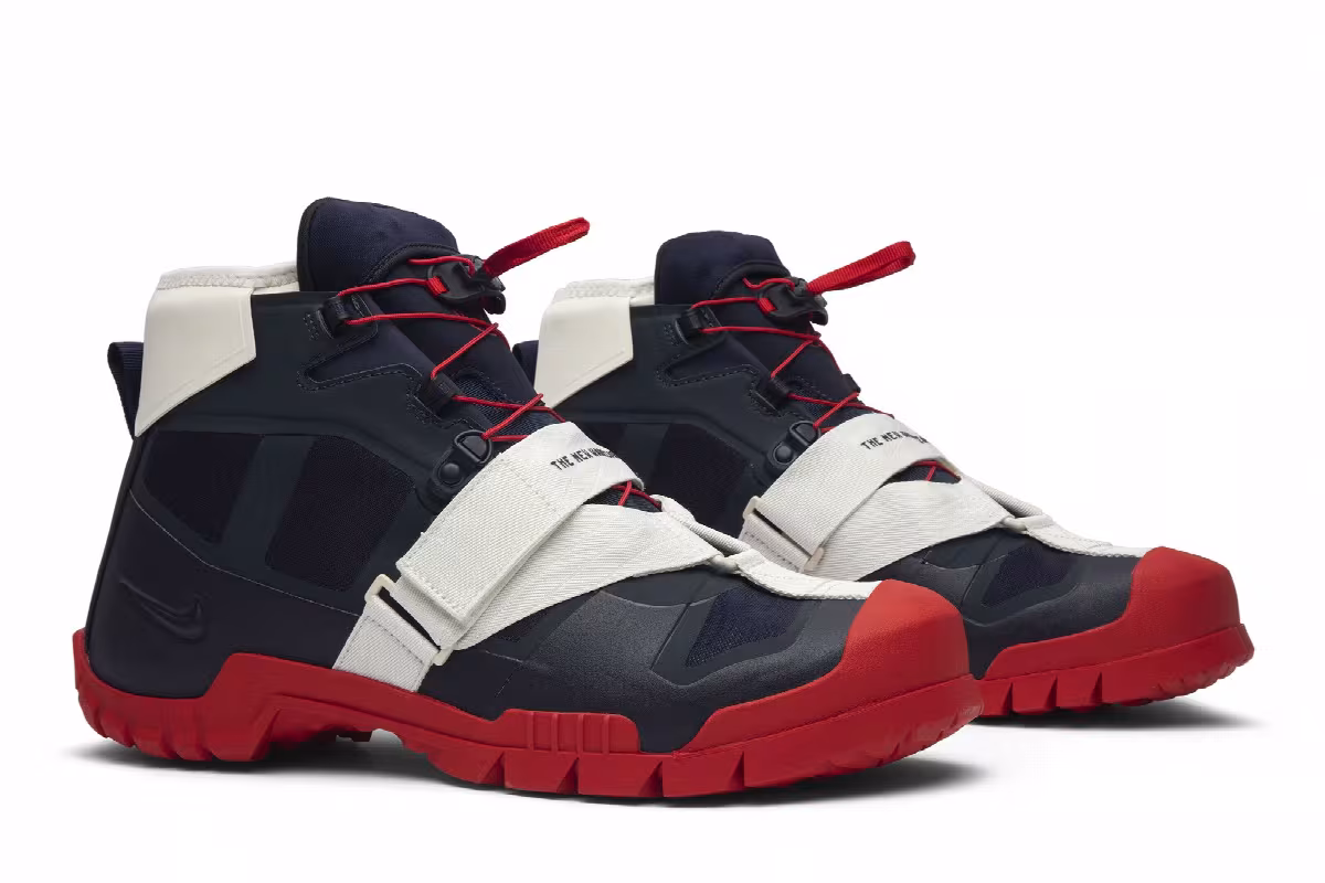Undercover x Nike SFB Mountain Obsidian Red, view 9