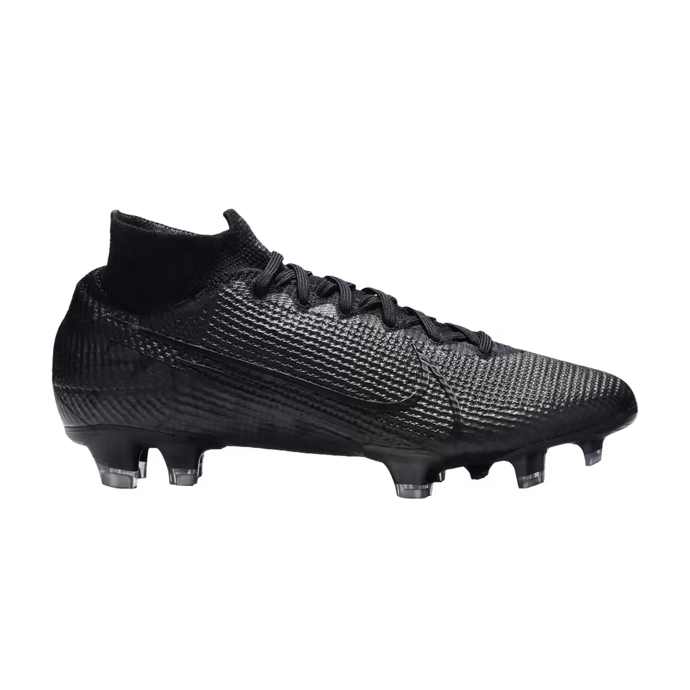 Nike Mercurial Superfly 7 Elite FG Black Dark Grey