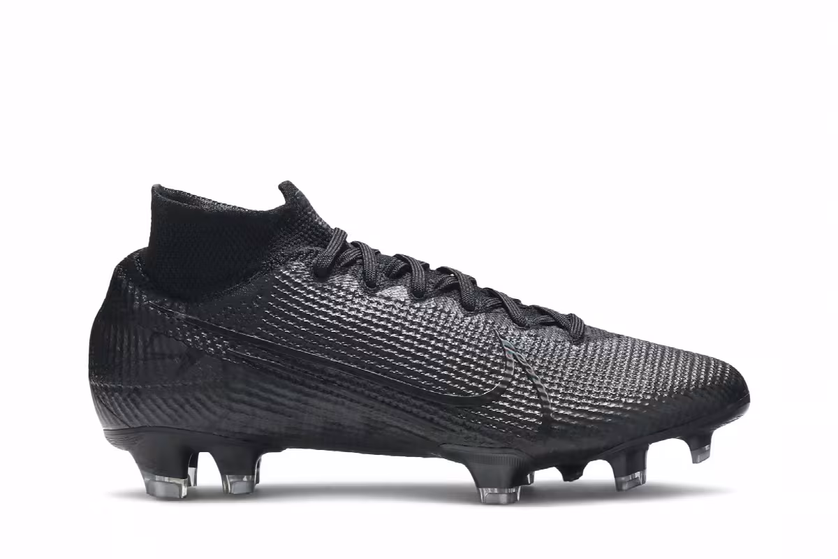 Nike Mercurial Superfly 7 Elite FG Black Dark Grey, view 2