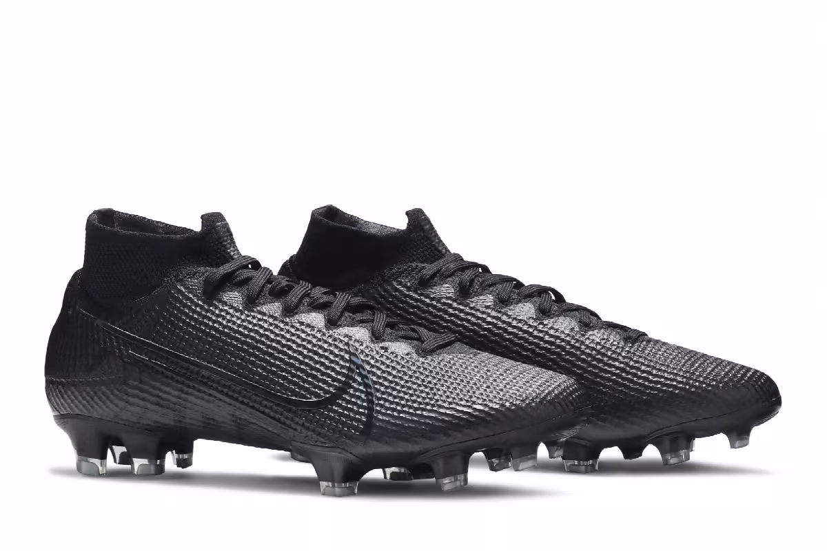 Nike Mercurial Superfly 7 Elite FG Black Dark Grey, view 9