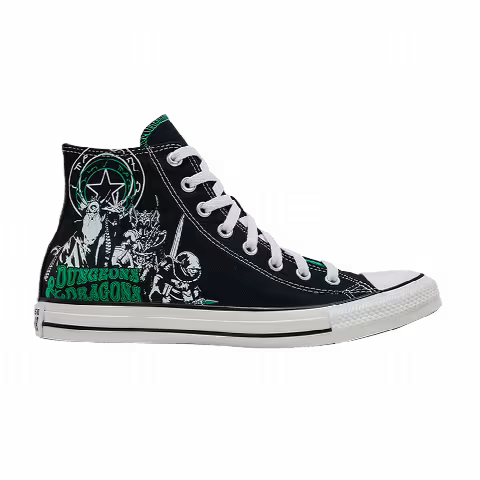 Dungeons & Dragons x Converse Chuck Taylor All Star High 'Black Green'