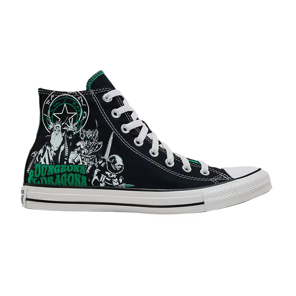 Dungeons & Dragons x Converse Chuck Taylor All Star High Black Green