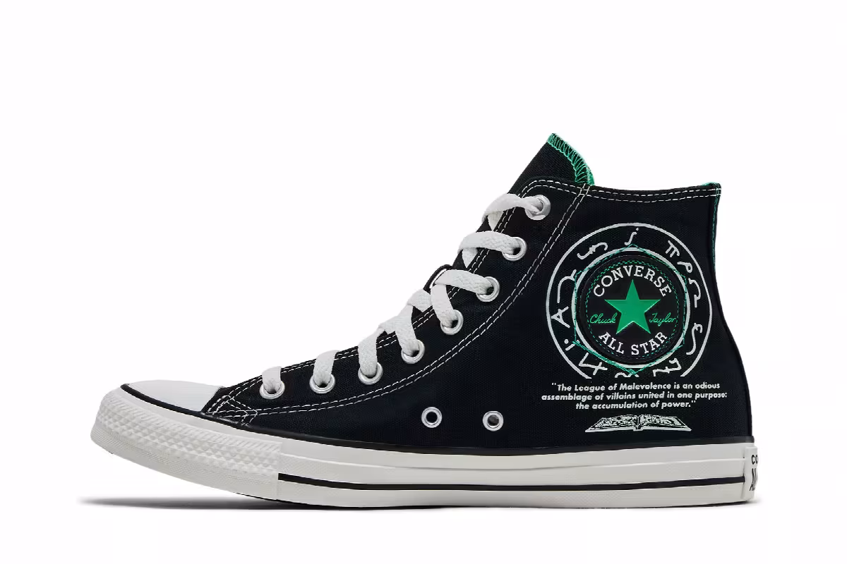 Dungeons & Dragons x Converse Chuck Taylor All Star High Black Green, view 4