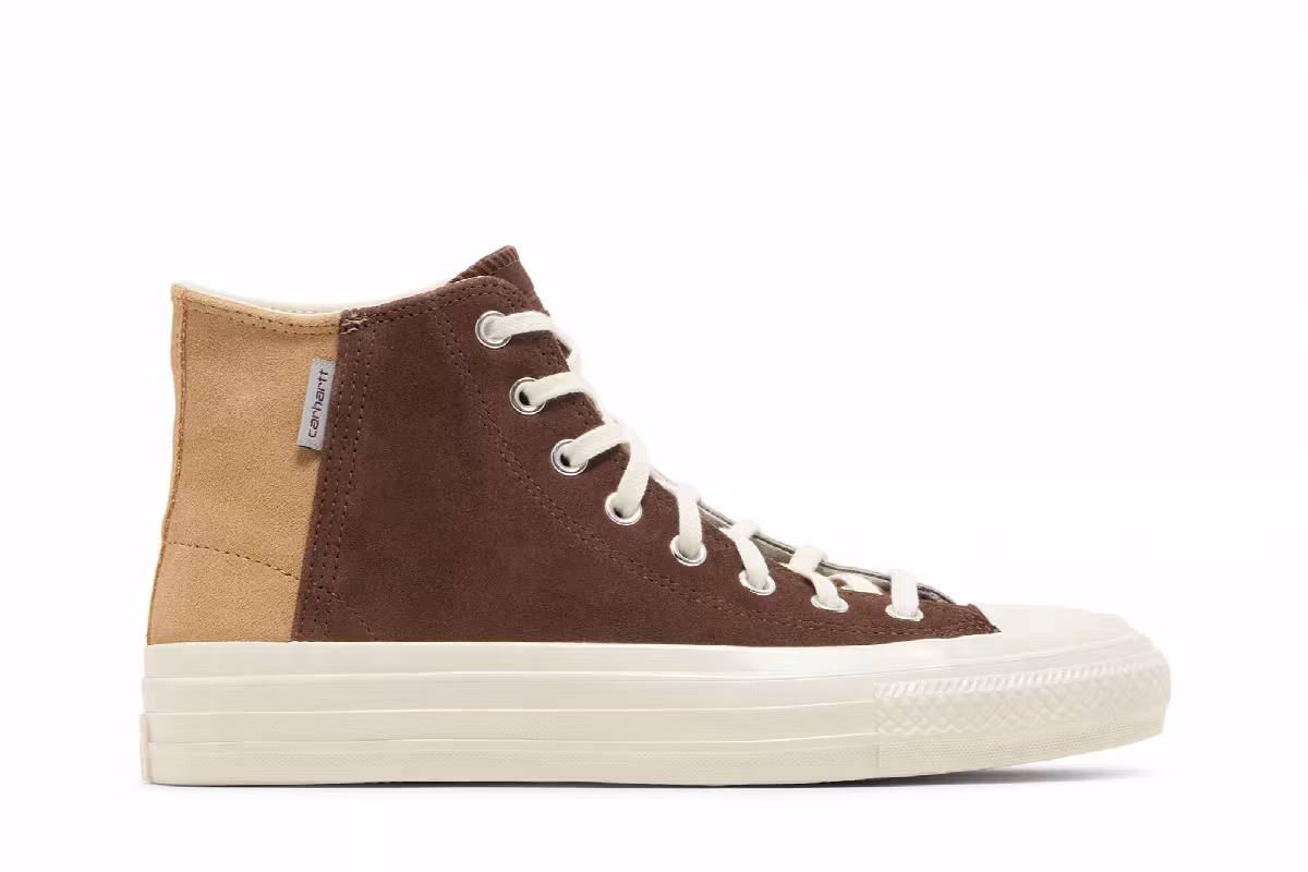 Carhartt WIP x Converse Chuck Taylor All Star Pro High Starfish Dark Earth, view 2