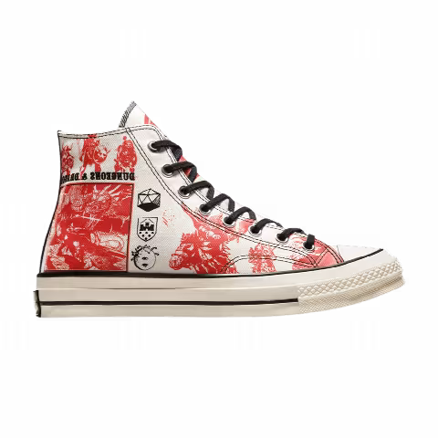 Dungeons & Dragons x Converse Chuck Taylor All Star High 'Egret Red'