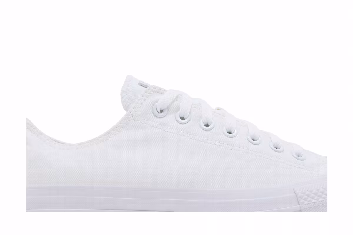 Converse Chuck Taylor All Star Canvas Low White, view 3